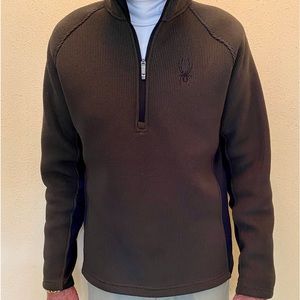 Spyder Heavier-weight Quarter Zip Pullover Sweater